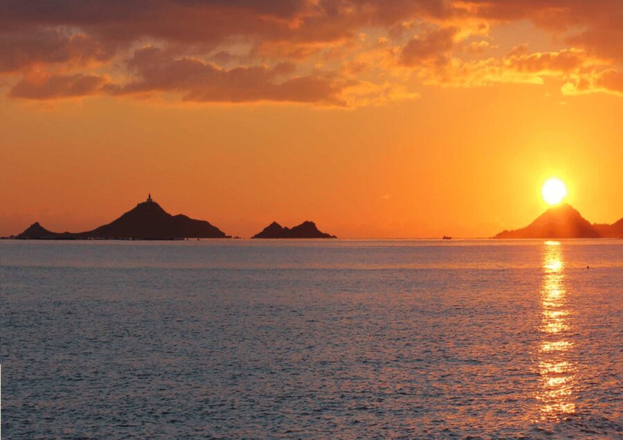 Admire the sunset over the Sanguinaires Islands - Boarding in Ajaccio: Where the Evening Starts