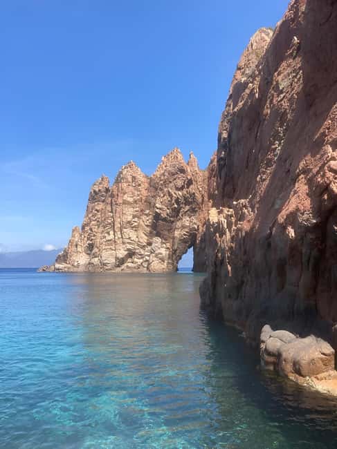 Ajaccio: Excursion, Sailing Scandola Nature Reserve - Sailing the Ryolites and cave walls along the west coast