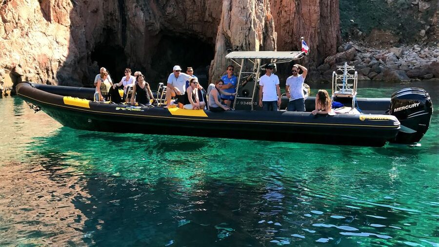 Ajaccio: Full-Day Corsica West Coast Guided Boat Tour - Gulf of Porto and Ficaghjola: a cove stop with a village feel