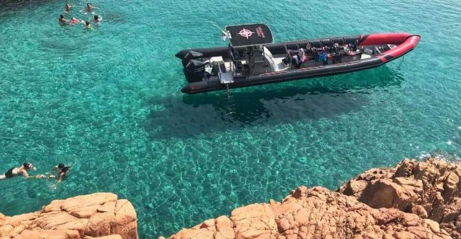 Ajaccio/Porticcio: Scandola & Piana Semi-Rigid Boat Day Trip - Calanques de Piana, the red granite maze from the water
