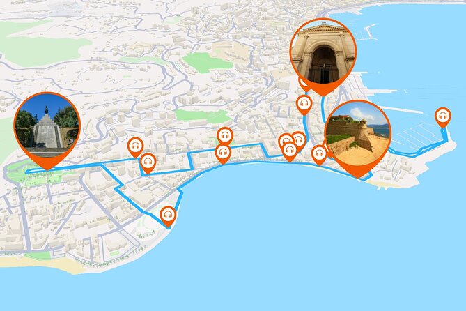 Ajaccio Walking Tour 2h30 and 18 audio reviews - Place du Général de Gaulle and the church of the Sacred Heart