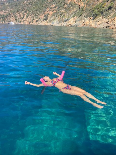 Corsica: Calanques de Piana-capo rosso boat trip/snorkeling - Key Points at a Glance
