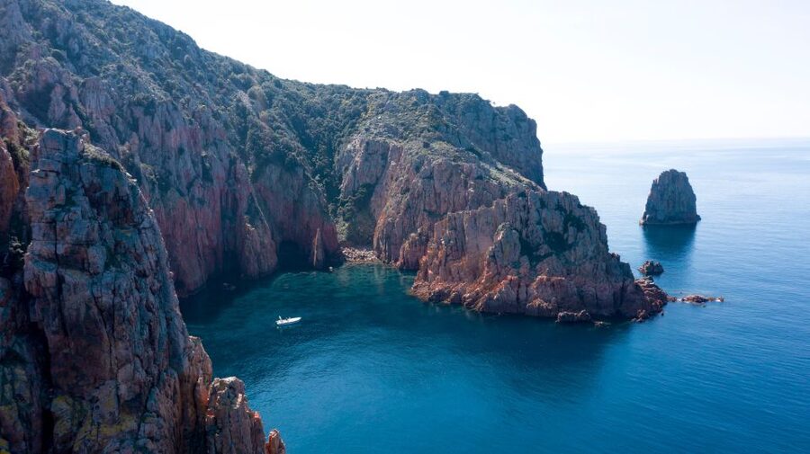 Corsica: Calanques de Piana-capo rosso boat trip/snorkeling - Capo Rosso Again: A Longer Break for Views, Swimming, and Snorkeling