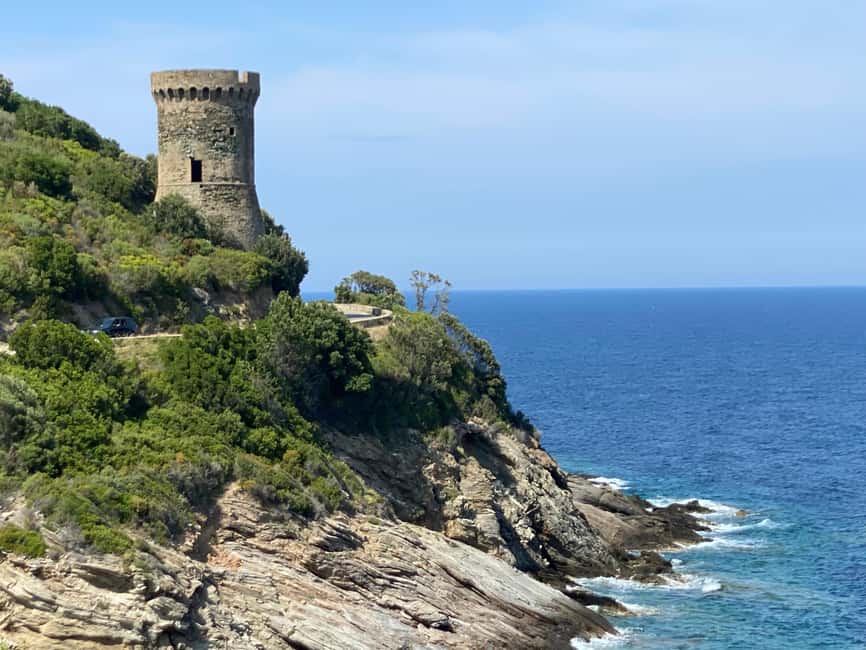 Corsica: Cap Corse Day Trip by Minibus from Bastia - Rugged coastline, coves, and beaches where you can actually pause