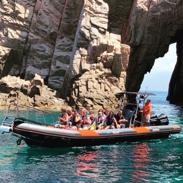 Corsica: Piana Calanques and Caves by Boat - Marine cave stop: feeling the atmosphere, not just taking photos