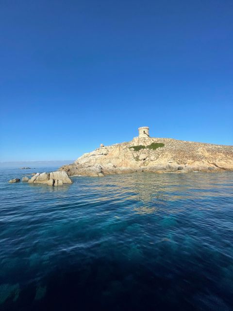 Croisière Calanques de Piana - Baignade bateau 12 places - Capo Rosso caves, swimming cove, and snorkeling with masks