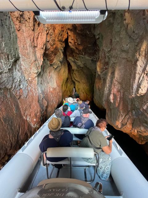 Croisière Calanques de Piana - Baignade bateau 12 places - The return ride: photo time, then a sporty finish