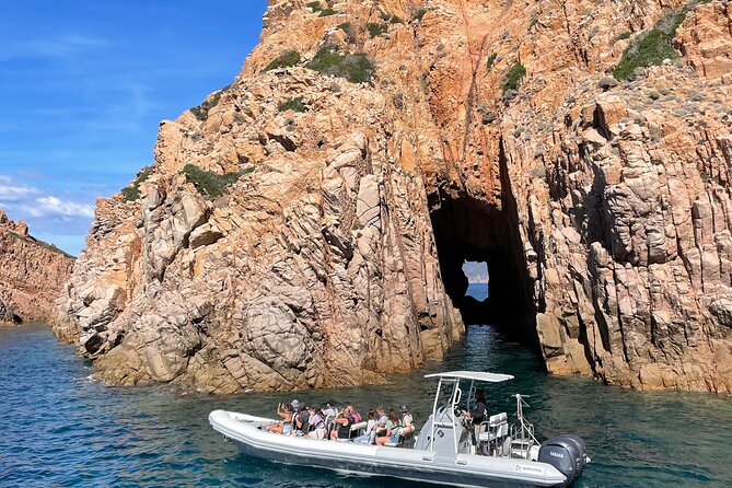 Cruise Sunset Aperitif Scandola/Gulf Porto/Piana Boat 12p - Key highlights you will feel immediately