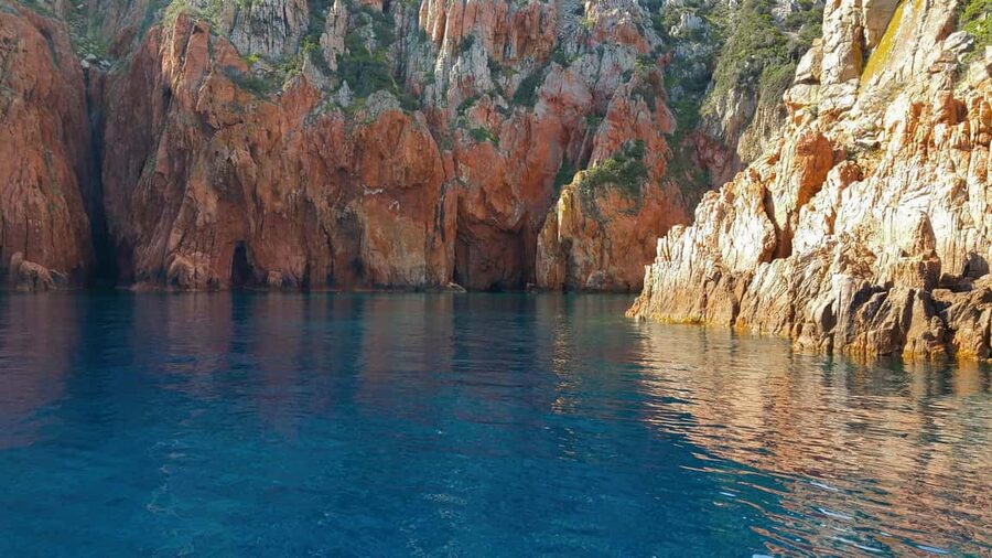 From Cargèse : The Grand Tour of the Gulf - Scandola Nature Reserve: protected waters and guide-led route points
