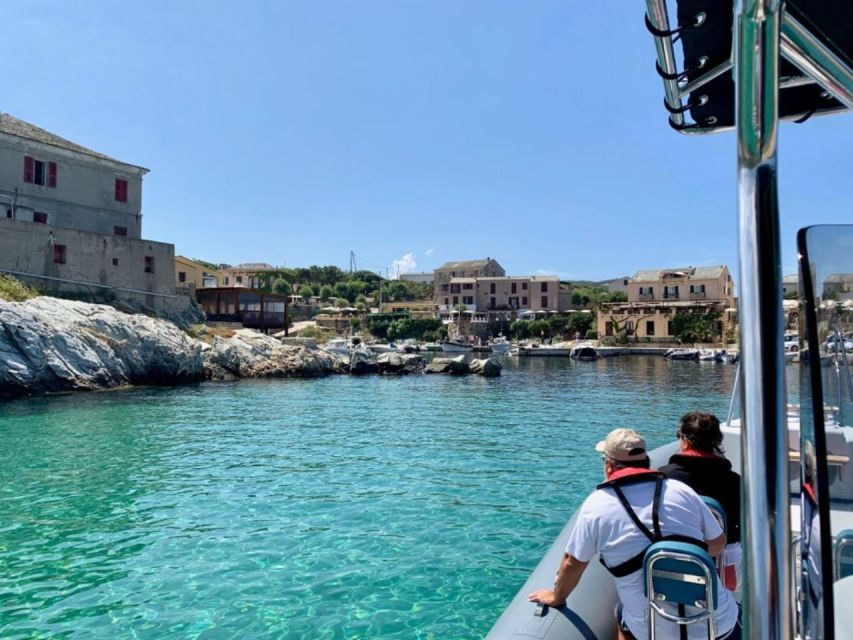 From Lumio: Les Agriates Desert Cruise with swimming - From Sant-Ambroggio to Algajola and Balagne villages