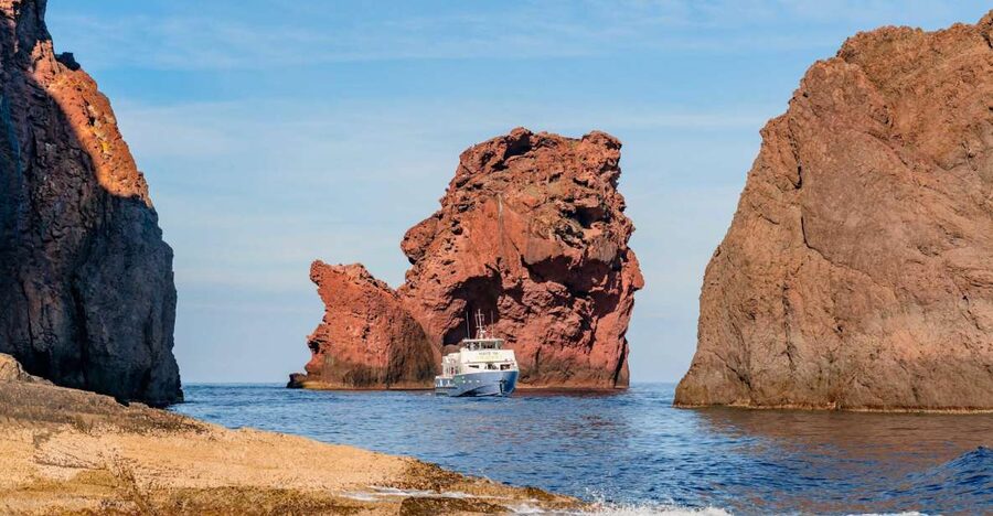 From Porto: Scandola & Girolata Tour by Boat - Silent hybrid boat from Porto, and why that matters