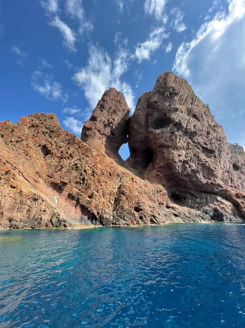 From Sagone/Cargèse: Piana, Scandola, Girolata Boat Tour - The Senetosa Experience: Small Group Speed, Big-View Focus