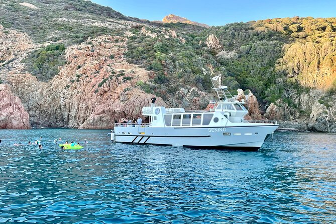 From Sagone/Cargèse: Scandola Calanques Piana Girolata Snorkeling - Gulf of Porto: UNESCO coastline views plus Monte Senino