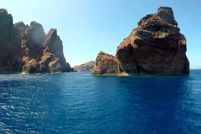 From Sagone/Cargèse: Scandola Calanques Piana Girolata Swimming - Capo Rosso: The Natural Pool Swim And Erosion Art