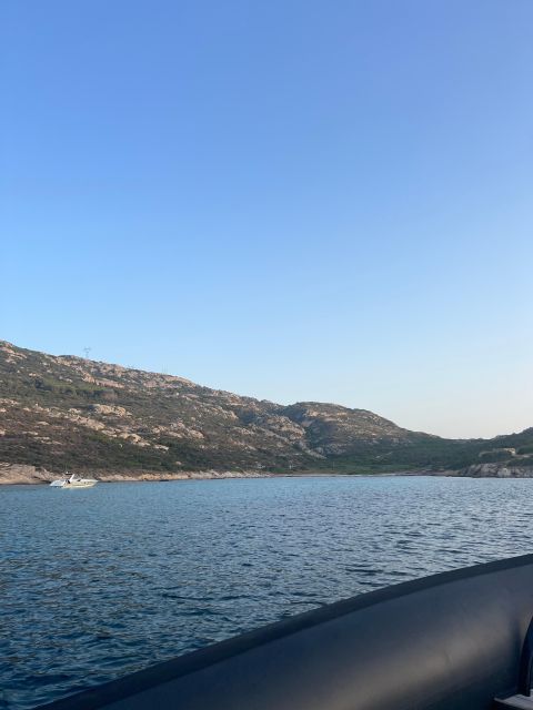 Gulf of Calvi & Sunset aperitif - Swimming stop and masks: how to plan your water time