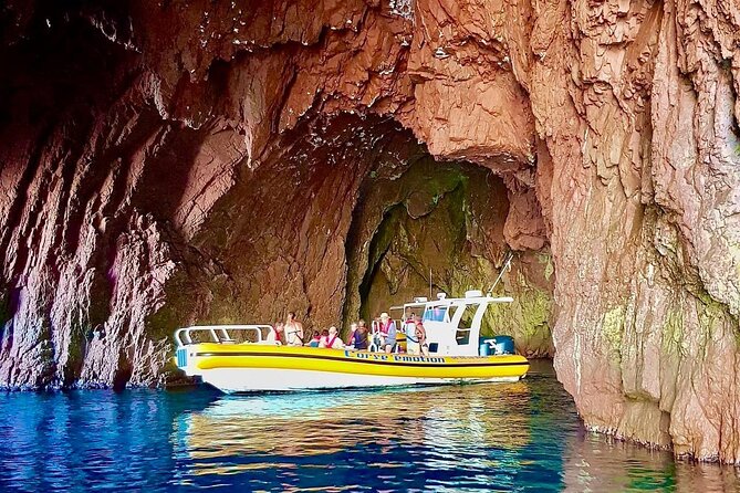 Half Day Boat Trip to Scandola Calanche de Piana - Calanche de Piana Red Rocks, Caves, and the Natural Swimming Pool Idea