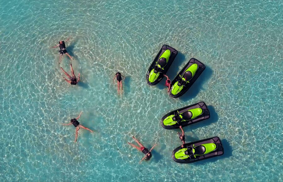 Jet ski ride : Initiation - Choosing the right formula: initiation vs one-hour vs sporty ride