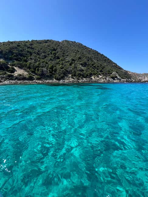 L'Île-Rousse, Corsica Catamaran Excursion: A Day in the Agriates Desert - The morning sailing time: views, shade, and an aperitif