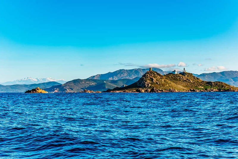 Near Ajaccio: Sanguinaires islands Boat Trip Sunset Drinks - Mezzu Mare island time and the 19th-century lighthouse