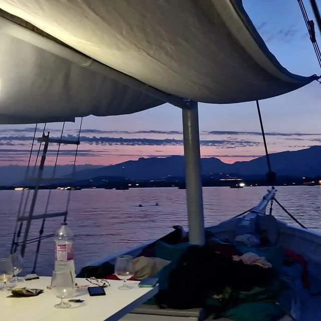 Porto-Vecchio: dinner aperitif at the sunset at sea - What You Actually Do After Dark, Night Swimming and Starry Navigation