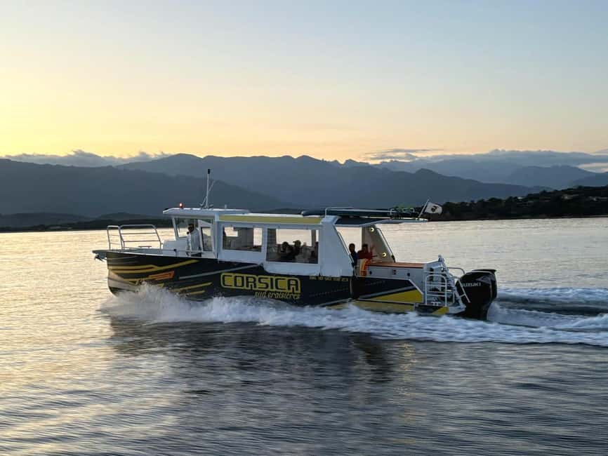 Porto-Vecchio : Sunset Cruise & Apéritif - Corsican Apéritif in a Quiet Cove: Charcuterie, Cheese, and Wine