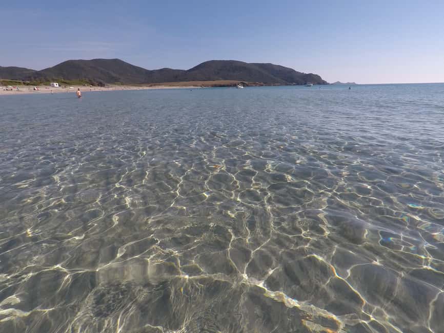 Sanguinaires Islands tour Capo di Feno - Mezzu Mare and the 1870 lighthouse at 80 meters