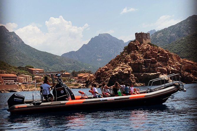 Sea trips Scandola Girolata and Calanches de Piana - Captains, commentary, and the sound track on board