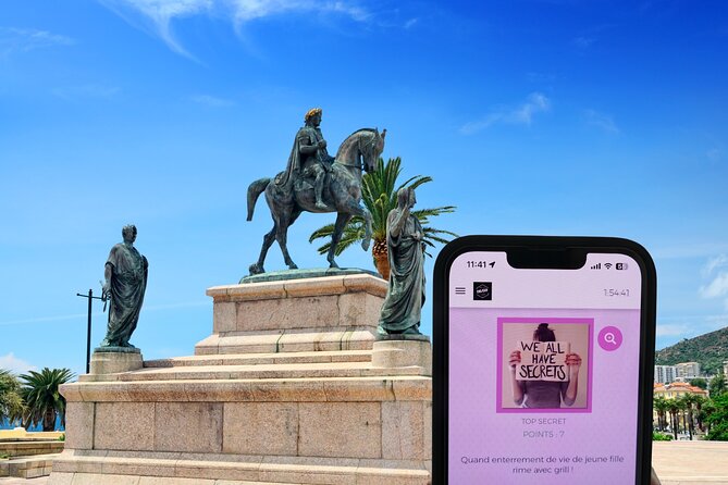Single Life Burial in Ajaccio: Original Track Game - How the Single Life Burial track game works on your phone