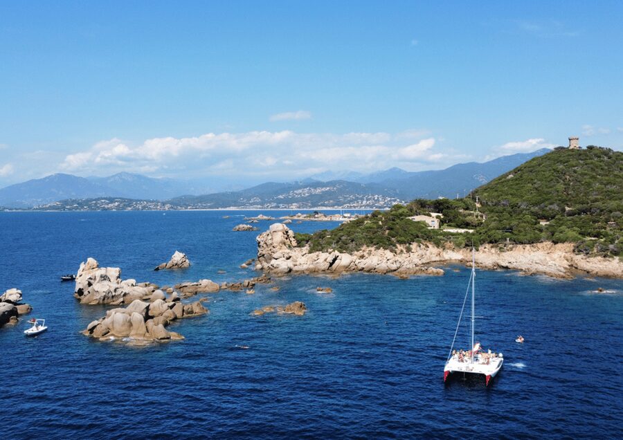 Sunset Boat Party DJ from Ajaccio - From Ajaccio to the Sanguinaires at golden hour