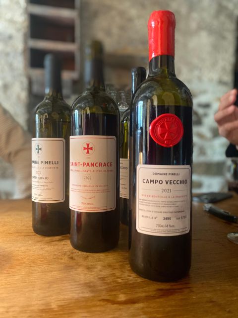 Wine tasting around Ile rousse & Calvi with Transport - Picnic in the vines: local, seasonal, and relaxed
