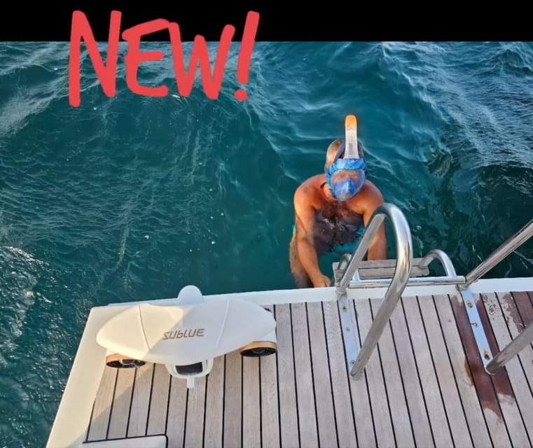 Yacht catamaran trip to the Lavezzi Islands - Island time on Lavezzi: walk, then swim again